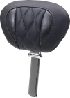 Mustang Deluxe Driver Backrest For Flt/flh 2023-2025, Diamond Sky Blue Stitching New. Price: $295.00.