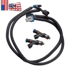 Fuel Injectors W/ Harness Pair For 2011-2014 Polaris Ranger Xp 800 4X4 Crew New. Price: $124.99.