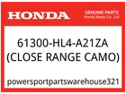 Honda Oem Part 61300-HL4-A21ZA Hood, Fr. *YRA05L* (close Range Camo) New. Price: $629.58.