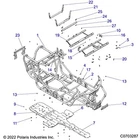 Polaris 5258097-329 Brkt-seat Support Frt Mp Blk Rzr 1000 900 Xp Turbo New. Price: $64.99.
