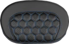 Saddlemen Mini Contour Sissy Bar Pad - Honeycomb Blue Stitch 061019001 New. Price: $119.00.