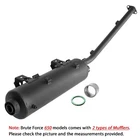 Exhaust Muffler Kawasaki Brute Force KVF750 4X4I Carb Injector 06-11 New. Price: $131.00.
