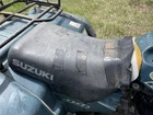 Suzuki Quadmaster 500 Seat, 2000-2001 Used. Price: $205.00.