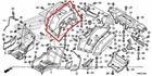New Oem Honda Rincon Trx 680 Right Rear Fender Camouflage. Price: $484.95.