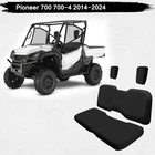 For Honda Pioneer 700-4 2014-2024 Utv Bench Seat Cover Dust Set Black New. Price: $39.20.