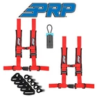 Prp (2) Red 4-POINT Harness/seat Belt Bypass/clip-in Kit For Polaris & Can-am New. Price: $299.97.