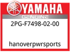 Yamaha Oem Part 2PG-F7498-02-00 Seat 1 New. Price: $280.99.