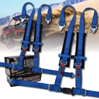 Pair Of Polaris Rzr 1000 Turbo Blue 4 Point Harness- 2" Padding Canam X3 Yxz New. Price: $109.99.
