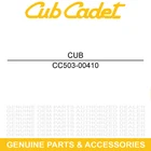Cub Cadet 503-00410 Seat Belt Locker I CX750 Crew 4X4 New. Price: $40.95.