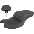 Saddlemen Road Sofa Ls Seat With Backrest - Unheated Motorcycle Street Bike New. Price: $826.00.
