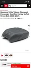 Mustang Wide Tripper Solo Black Diamond Stitch Harley Rear Seat 18-24 Flsb/fxlr Used. Price: $100.00.