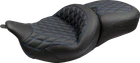 Mustang Super Touring Seat Double Diamond Sky Blue Stitch Flh/flt '08-'25 New. Price: $795.00.