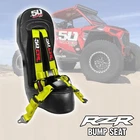 Rzr Bump Seat & Yellow Harness W/auto Buckle Polaris XP1000 Turbo 900/1000 New. Price: $249.99.