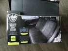 Auto Drive Synthetic Leather Rear Bench Seat Protector Black, Universal Fit New. Price: $47.50.