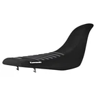 2004 - 2009 Kawasaki Kfx 700 Seat Cover All Black W/ Grey Ribs #231 Logo New. Price: $68.99.