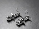 Yamaha 09+ YFZ450R (efi Model ) Titanium Seat Pin Set - Fourwerx Carbon New. Price: $50.00.