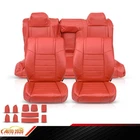 Seat Covers Fits 2011-14 Dodge Challenger Sxt Rt Red Front & Rear Full Set New. Price: $162.00.