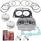 Cylinder Piston Gasket Top End Rebuild Kit For Polaris Ranger 800 Midsize Efi New. Price: $143.40.