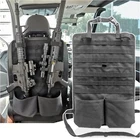 Tactical Car Seat Back Organizer, Molle Vehicle Panel For Hunting Black New. Price: $25.25.