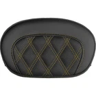 Saddlemen Mini Contour Sissy Bar Pad - Lattice Stitch Gold 061018407 New. Price: $119.00.