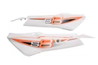 14 Kymco Super 8 50 2T Left & Right Rear Tail Panels Covers KF10CD Used. Price: $59.99.