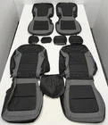 Ford Bronco Door Full Size 2021-2026 Black Gray Leather Seat Covers KR63 New. Price: $559.30.