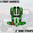 Point Harness 3" Straps Fit Polaris Rzr 570 900 Turbo Pro Xp 1000 Green New. Price: $134.99.