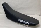Suzuki DR-Z400S Oem Stock High Seat Assembly, Black/silver #S29F #L46 Used. Price: $314.99.