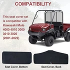 Utv Bench Mule Seat Cover For Kawasaki 3000/3010/4000/4010 2001-2023 Black New. Price: $36.78.