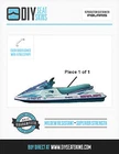 Polaris Slh Slx Pro Sltx Teal Seat Cover Skin 1992 93 94 95 96 97 98 * New. Price: $57.50.