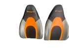 Kawasaki Terex 53066-0394-61L 2019-2021 Oem Back Seat Orange Used. Price: $149.95.
