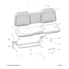 Polaris- ASM-SEAT,BTM,40,BLACK- Oem 2691809 New. Price: $409.99.