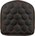 Saddlemen Roadsofa Sissy Bar Pad - Honeycomb Orange Stitching 040849ORA New. Price: $108.00.