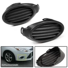 Fit 12-14 Ford Focus Front Bumper Trim Fog Light Hole Covers Black New. Price: $10.99.