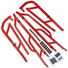 Polaris 2884512-293 Indy Red Hd Extreme Kick-out Rock Sliders 4-SEAT 2024 Rzr New. Price: $699.99.