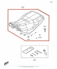 New Oem Kawasaki Brute Force 300 Seat Foam Saddle Assembly. Price: $219.95.