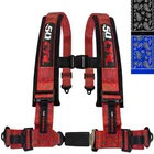 2 4 Point Racing Harness Belt Custom Print Red Bandana Rzr Turbo Pro Xp New. Price: $124.99.