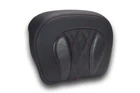 Mustang Deluxe Chopped Tour-pak Backrest Pad Diamond Dark Cherry Stitch #88440DC New. Price: $255.00.