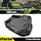 Atv Seat Cover Black For Honda Big Red 1985-1987 ATC250ES Pu Leather New. Price: $19.99.