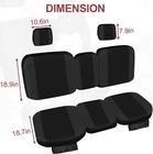 Starknightmt Utv Seat Cover For Can Am Defender HD7 HD9 HD10 Dps 2016-2025 Black New. Price: $58.49.