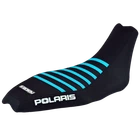 2007-14 Polaris Outlaw 90/2016-2021 110 Seat Cover Black/light Blue Rib #252A New. Price: $68.95.