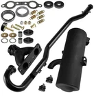 Exhaust Muffler Header Pipe Kit W/ Hardware For Polaris Sportsman 800 Efi 2007 New. Price: $288.00.