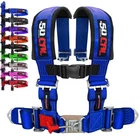 50 Caliber Safety Racing Harness Seat Belt 4 Point 3" Blue Polaris Rzr XP1000 New. Price: $119.99.