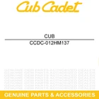 Cub Cadet DC-012HM137 Flange Head Screw Challenger 400LX Big Country 430 431 435 New. Price: $9.95.