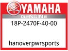 Yamaha Oem Part 18P-2470F-40-00 Seat Cover Comp. New. Price: $138.99.