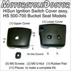 Ignition Switch Kit,steering Column COVER,HS,UTV,700,500,HISUN,BUCKET Seat New. Price: $42.00.