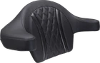 Mustang Deluxe Extended Arm Wrap-around Backrest Diamond Gunmetal Stitch New. Price: $445.00.