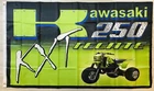 Kawasaki Tecate Ktx 250 Vintage 3X5FT Flag Banner Drapeau Man Cave Garage Neuf. Price: $20.36.