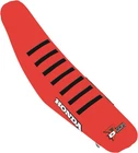 Dcor Seat Cover Red Sides Top With Black Ribs Motorcycle 30-10-505 New. Price: $60.77.