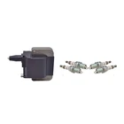 Hitachi 1 Ignition Coil & 4 Ngk Spark Plugs Iridium Ix Kit For Honda Accord New. Price: $98.95.